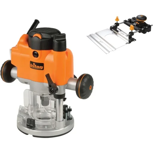 "Compact precision milling machine including guide rail adapter - 1010W image"