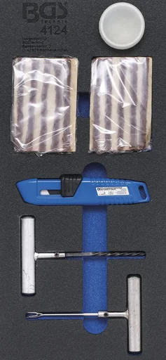 "Tire repair kit, 54 pieces image"