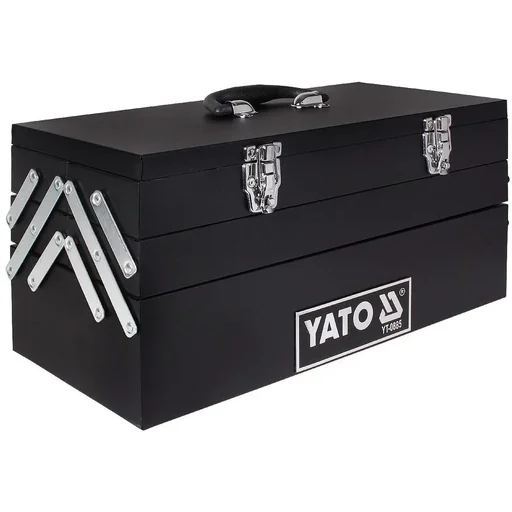 "Metal folding tool box - 460x200x225 mm image"