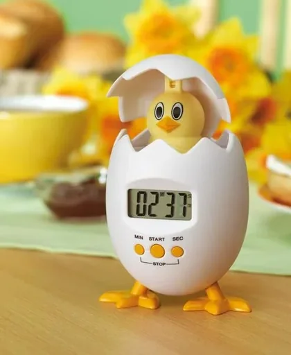 "Kitchen alarm clock CHICKEN image"