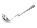 Serving ladle, hanging soup ladle, stainless steel, 25 cm