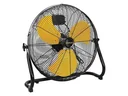 Floor fan steel Ø 51 cm black/yellow