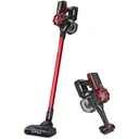 Electric vacuum cleaner - Cordless all in 1 including docking station etc. on battery MZ5 Gray/Red