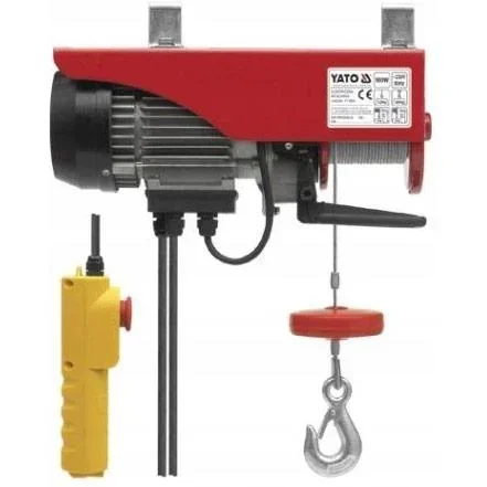 "Electric wire rope hoist - 300kg - 550W image"