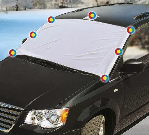 "Magnetic window cover - Anti Frost Professional including bag image"