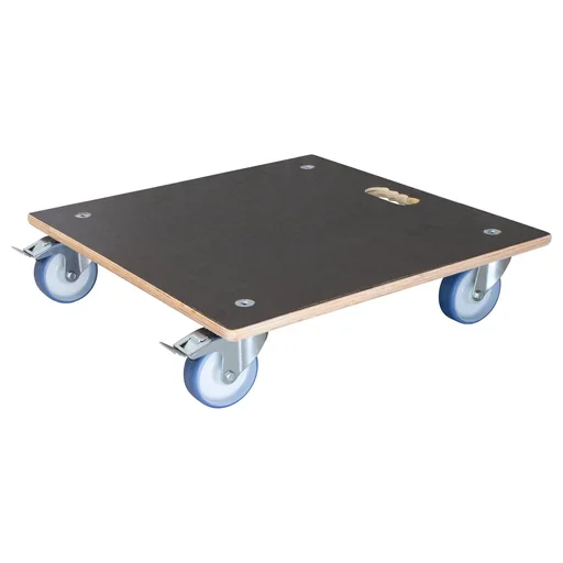 "Multi Roller MR 1358, 58 x 58 x 14.5 cm, soft wheels Ø 100, roller bearings, 2 brakes, Maxigrip FSC®, load capacity 300 kg image"