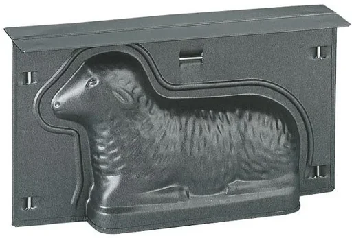 "Easter baking pan LAMB image"