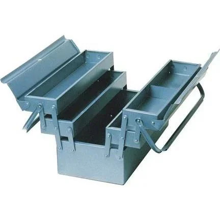 "Metal toolbox 43cm, 5-piece image"