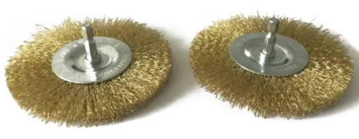 "Zestaw zapasowych szczotek, 2 szt., metalowe image"