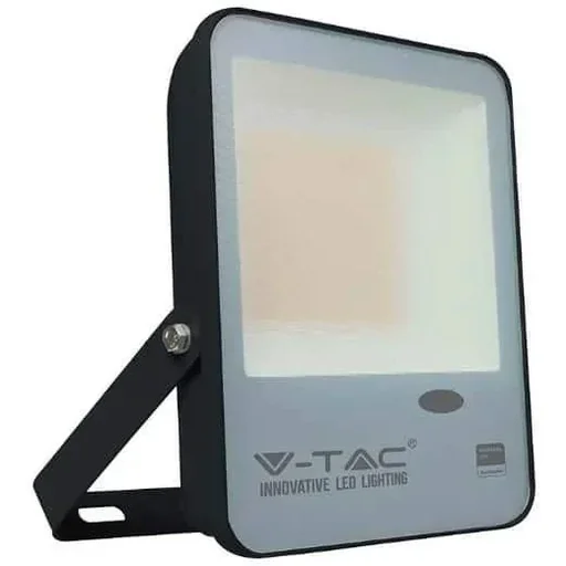 "VT-117S LED headlight with day/night sensor - 100 W - 10000 Lm - 3000K - black image"