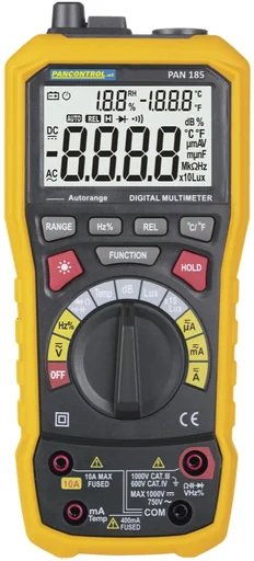 "PAN 185 - Multisensor measuring device for electrical and physical quantities image"