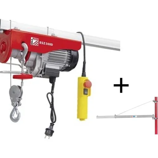 "ESZ500D Electric winch with swing arm image"