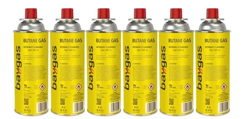 "6 x 227g Butangas Baygas image"