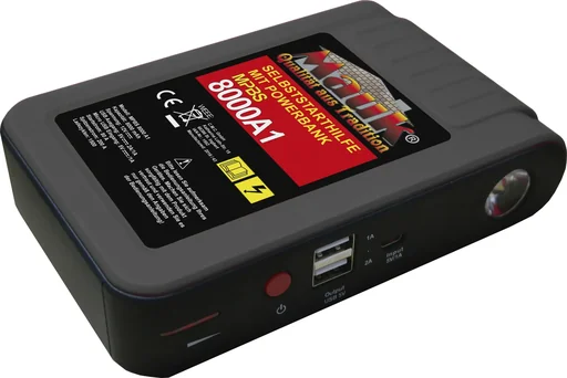 "Power bank with jump start 8,000 mAh Jumpstart image"