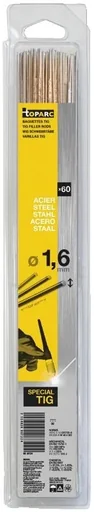 "TIG welding rods steel G3Si1, 1.6 x 330 mm, 60 pieces image"