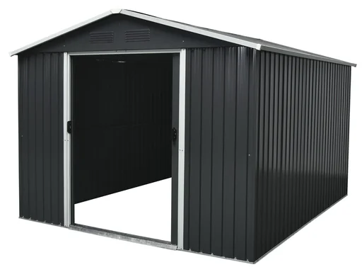 "Tool shed Dresden II 108, slate/cream image"