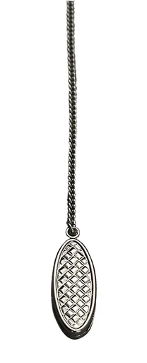 "Napkin chain platinum-colored image"