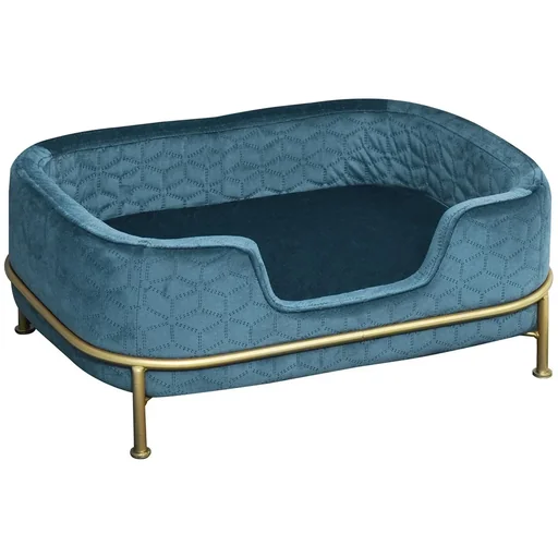 "Dog sofa with backrest pet image"