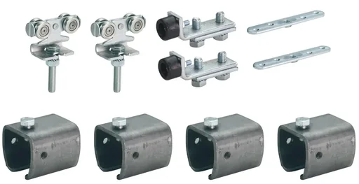 "Sliding gate fitting type 30 for 1 m sliding gate for welding image"