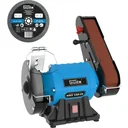 Combined grinding machine GKS150-25 with additional grinding wheel 150x20x32mm - K36