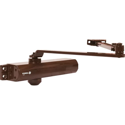 "Silent door closer - interior door closer - up to 85 kg - brown image"