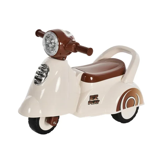 "Children's ride-on car as a motorcycle image"