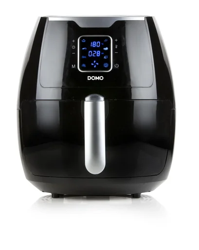 "Digital hot air fryer XXL “Deli-Fryer”, with recipe booklet, 5.5 liters, 1800 watts image"