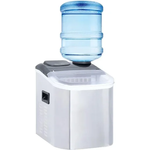 "Ice cube maker 20 kg/24 h made of stainless steel image"
