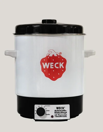 "Preserving machine, enamel, without clock, with insert grid image"
