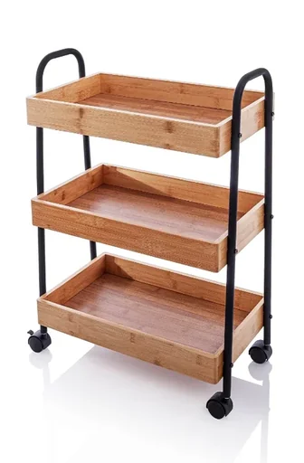 "Kitchen trolley 3 levels image"