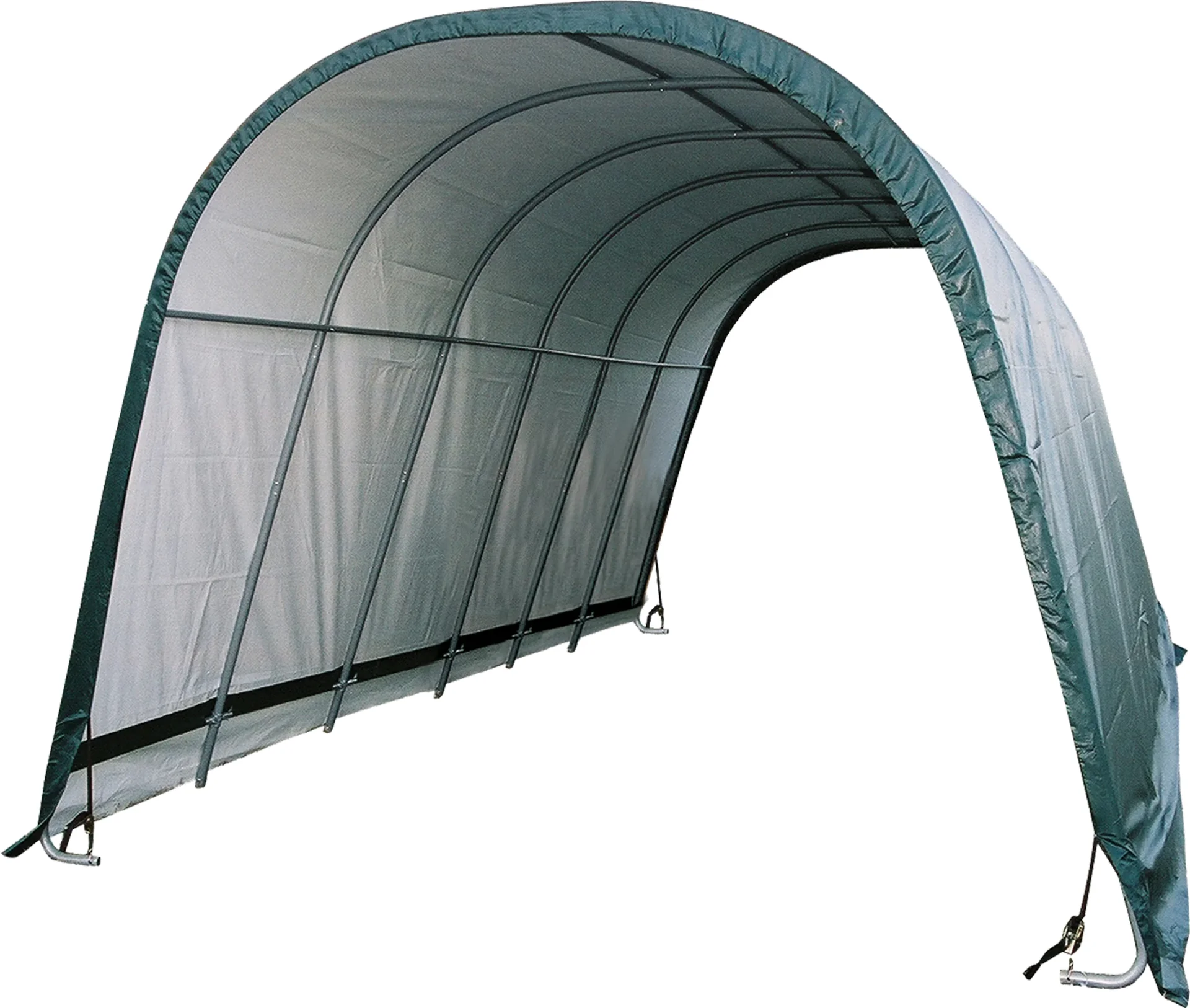 ShelterLogic Wiata pastwiskowa Run-In-Shed 29,2 m², zielony