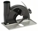 Guide carriage with extraction nozzle for cutting, 115/125 mm