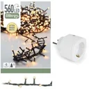 Christmas tree lights 11 meters Smart controllable by phone 560LED for indoor use WITH Perel Smart home