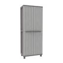 Plastic cabinet J-Wood 268 for weather-protected outdoor and indoor use