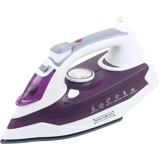 "Steam iron - ceramic soleplate - 2300W - purple image"