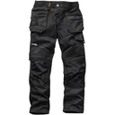 Trade Flex work trousers, black 34R