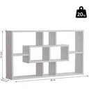 Cube shelf white