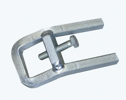"Lifting protection for roof and chimney sweep ladders, steel image"