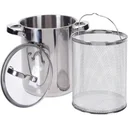 Excellent Houseware Asparagus Pot with Glass Lid - 4.2 Liters