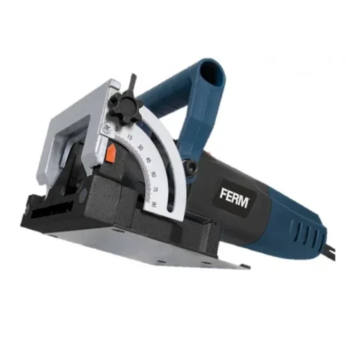 "BJM1009 Biscuit Joiner 900W - With 50 Lamello (size 20), saw blade and dust bag in a storage case image"