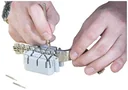 Roller band shortener with punches 0.6/ 0.8/ 1.0 mm