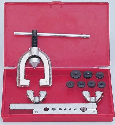 "Flaring tool for copper/light metal pipes image"