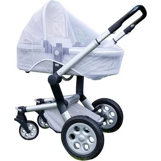 "Mosquito net / mosquito net for strollers - white image"