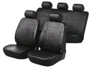 Car seat cover Soft Nappa black made of artificial leather
