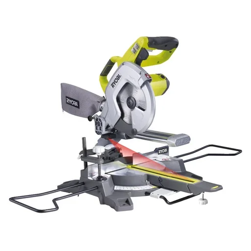 "Mitre saw with pull function, 1500 watts, saw blade diameter 216 mm image"