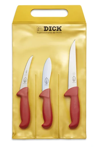 "Indoor hunting knife set, 3-piece image"