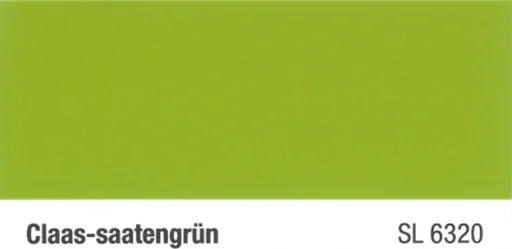 "Tractor and agricultural machinery paint spray Claas seed green SL6320 image"