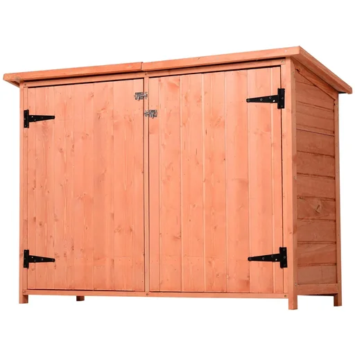 "Tool shed with storage image"