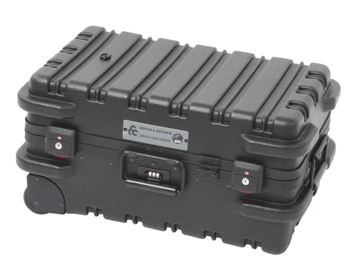 "Tool case CHICAGO CASE 5510, 39 liters, shatter-proof with integrated roller system image"