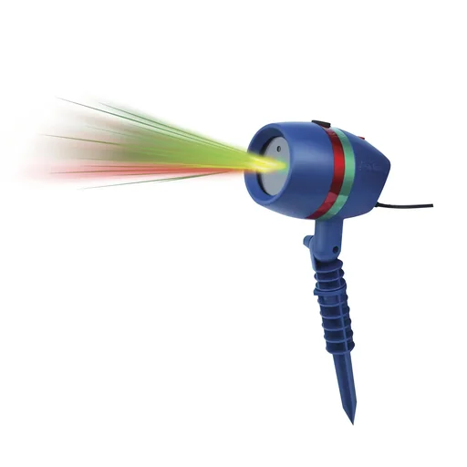 "Moving laser light system Star Shower Motion with sensor image"
